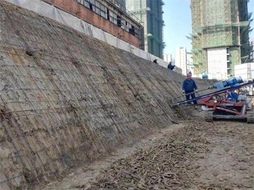 桃源建筑边坡支护
